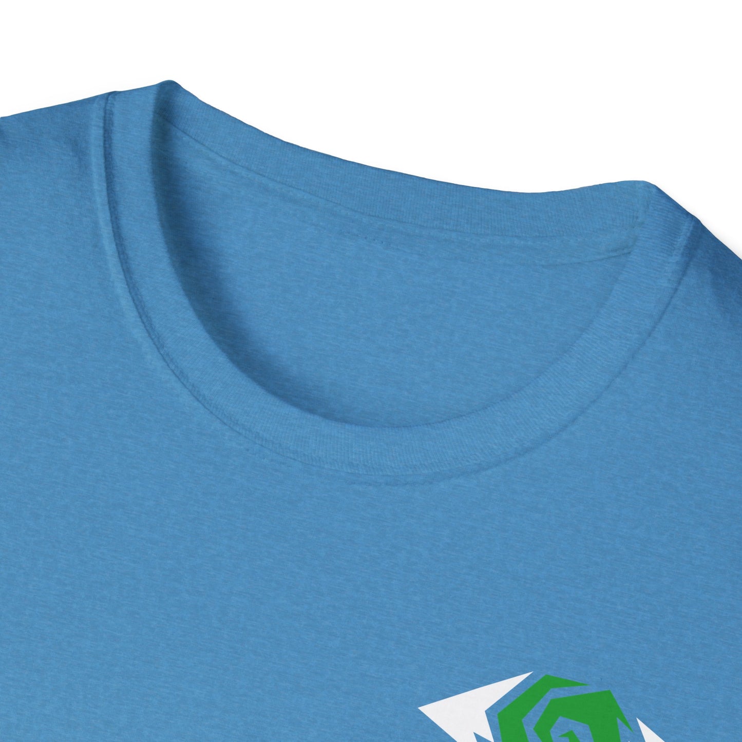 Illuminati - White/Emerald Eye Logo Tee