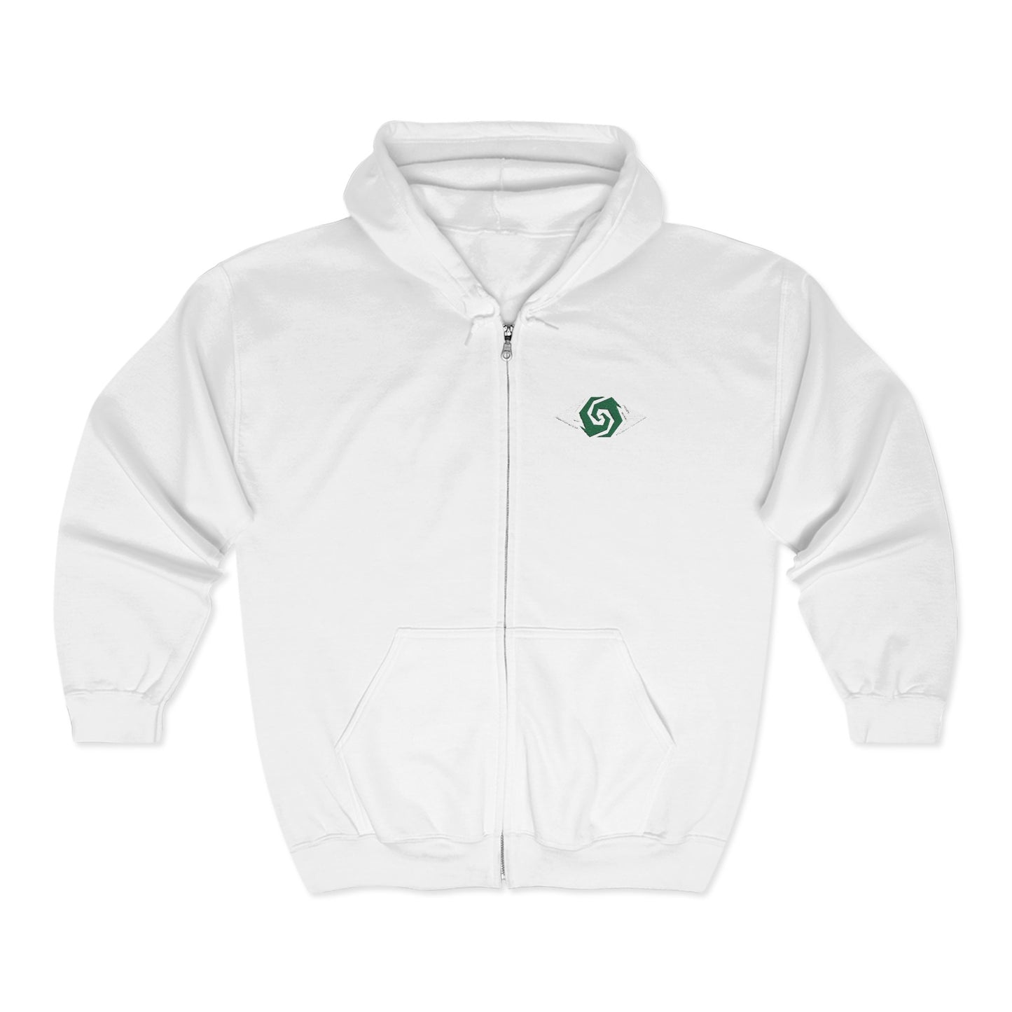 Illuminati - Eco-Friendly Unisex Full Zip Hoodie with Unique Logo