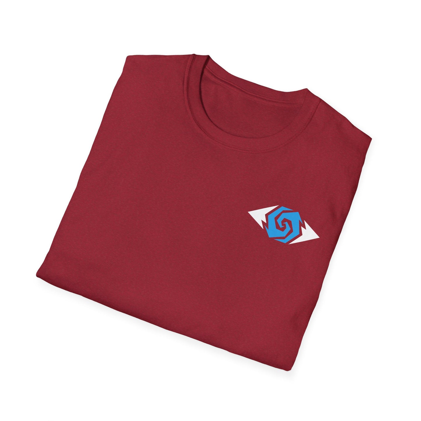 Illuminati - White/Sapphire Eye Logo Tee