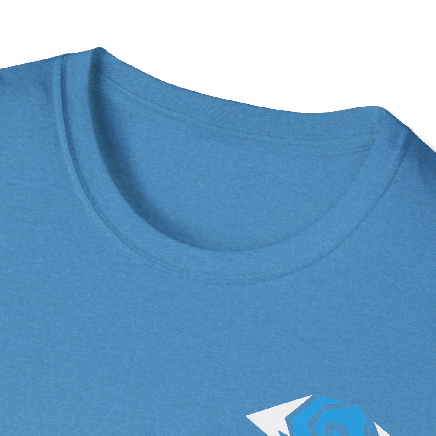 Illuminati - White/Sapphire Eye Logo Tee