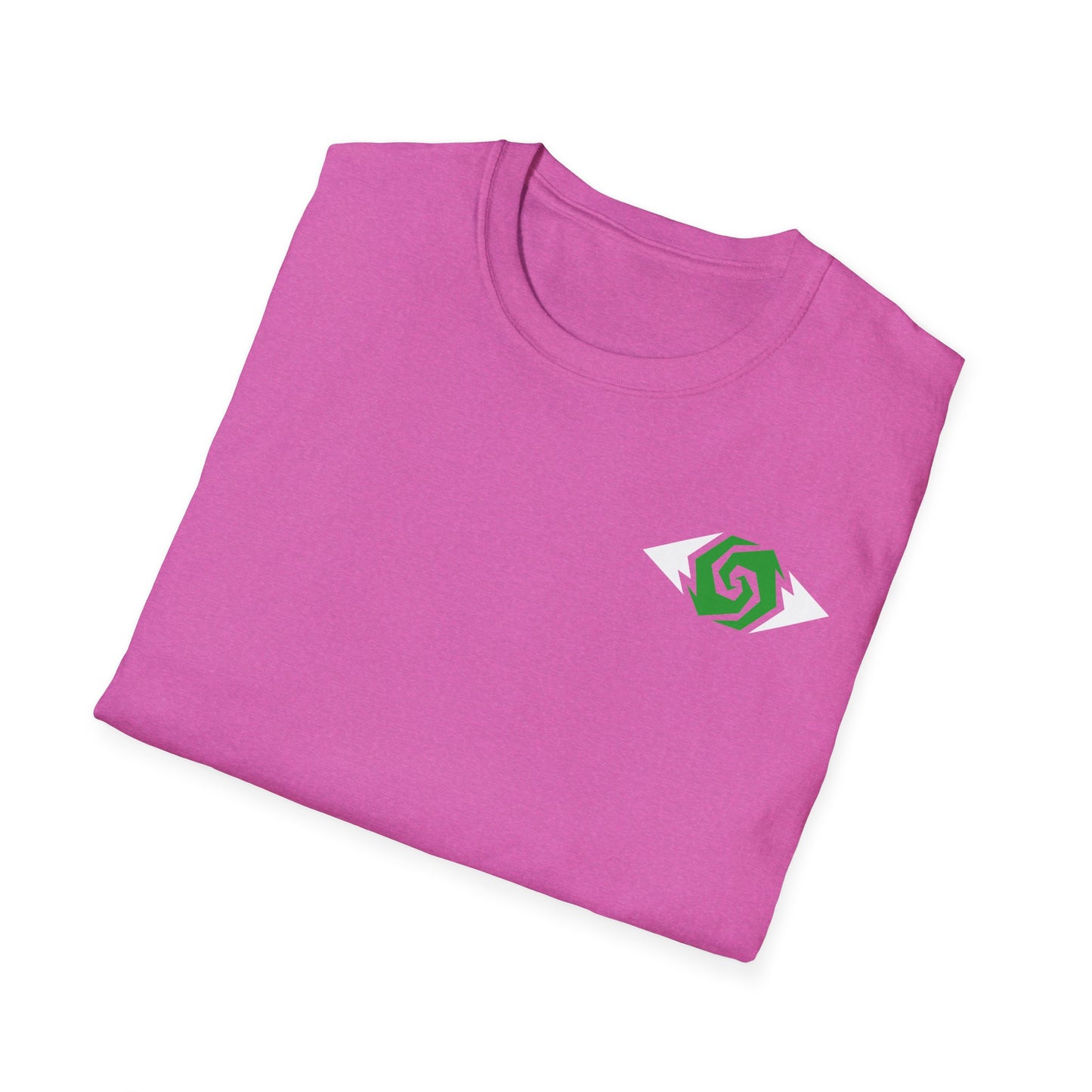 Illuminati - White/Emerald Eye Logo Tee
