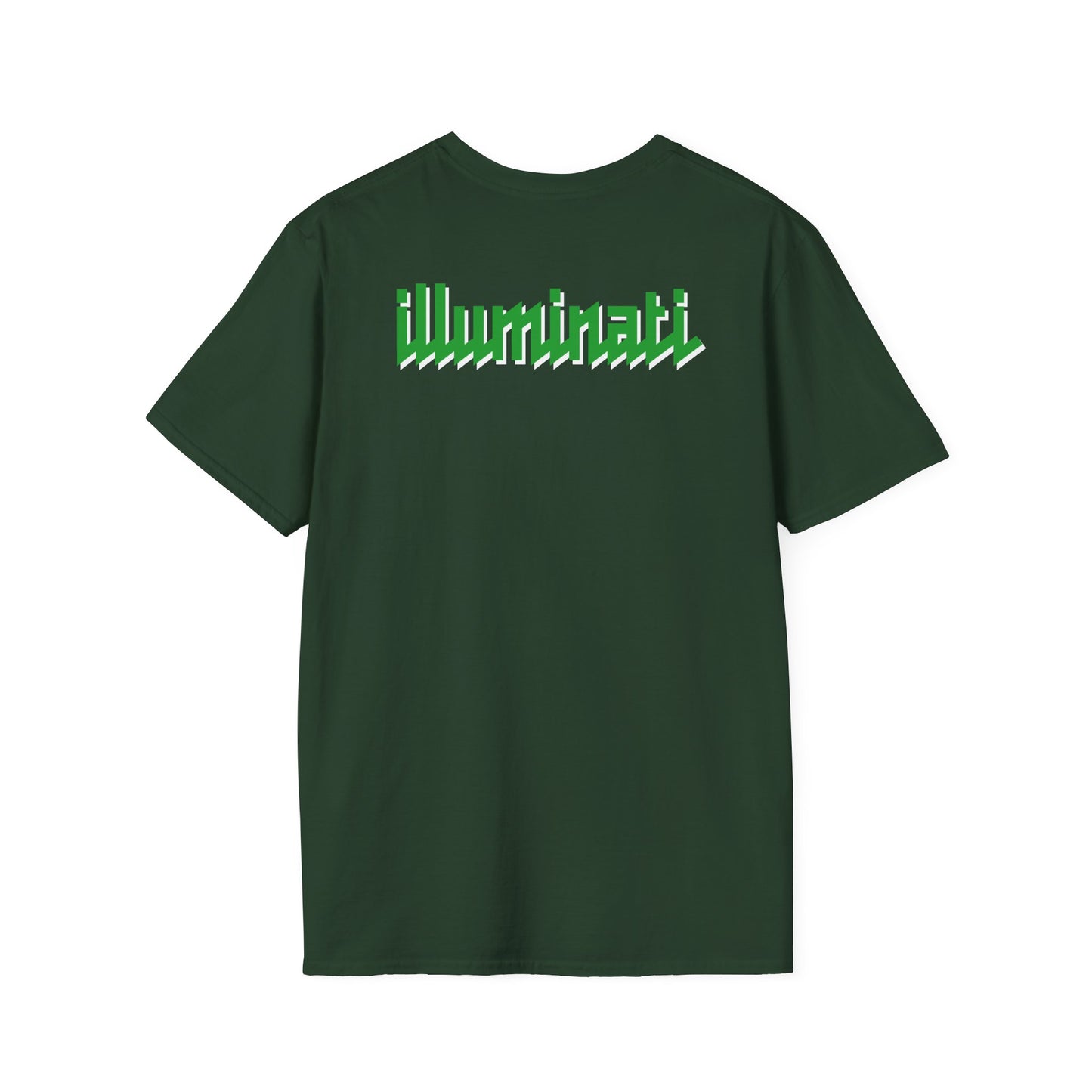 Illuminati - Emerald Eye Logo Tee
