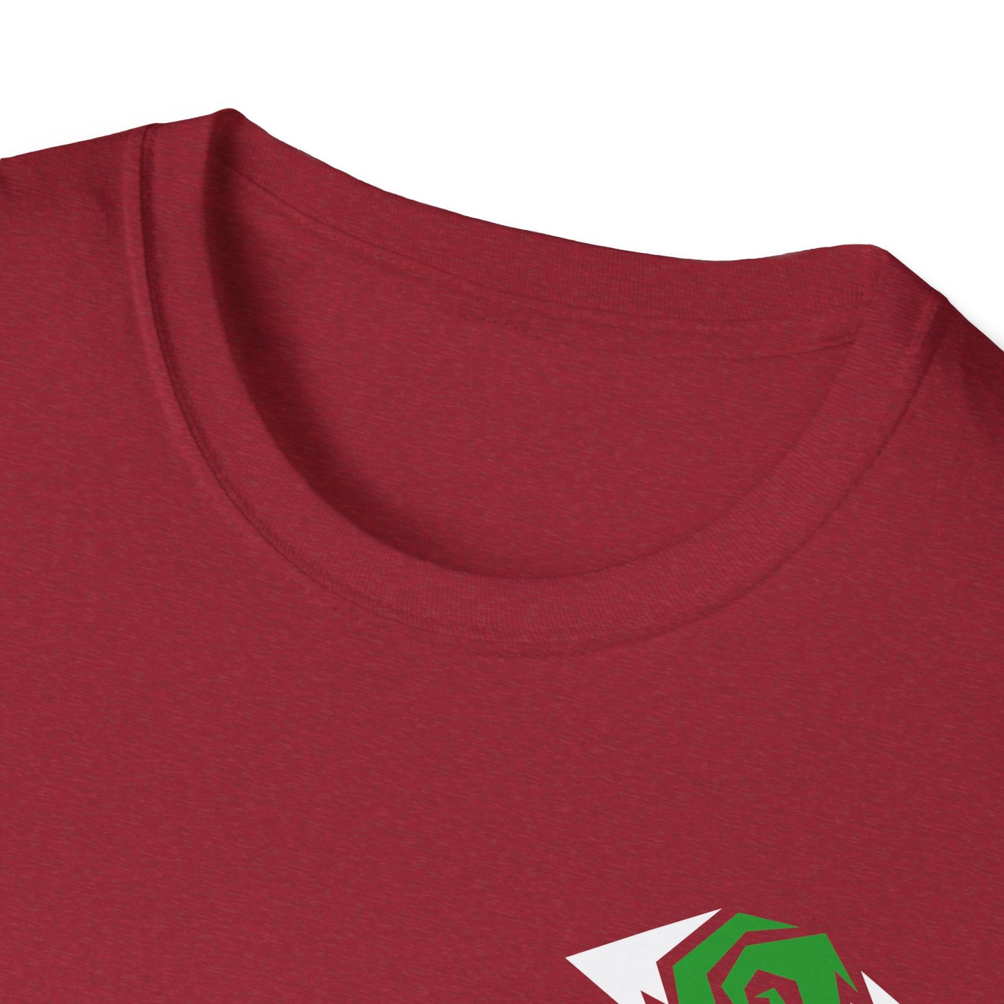 Illuminati - White/Emerald Eye Logo Tee