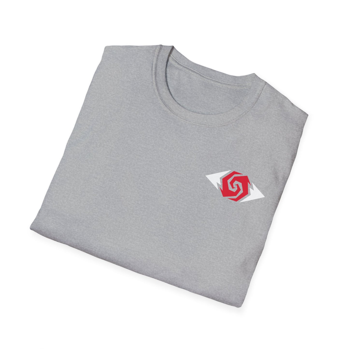 Illuminati - White/Ruby Eye Logo Tee
