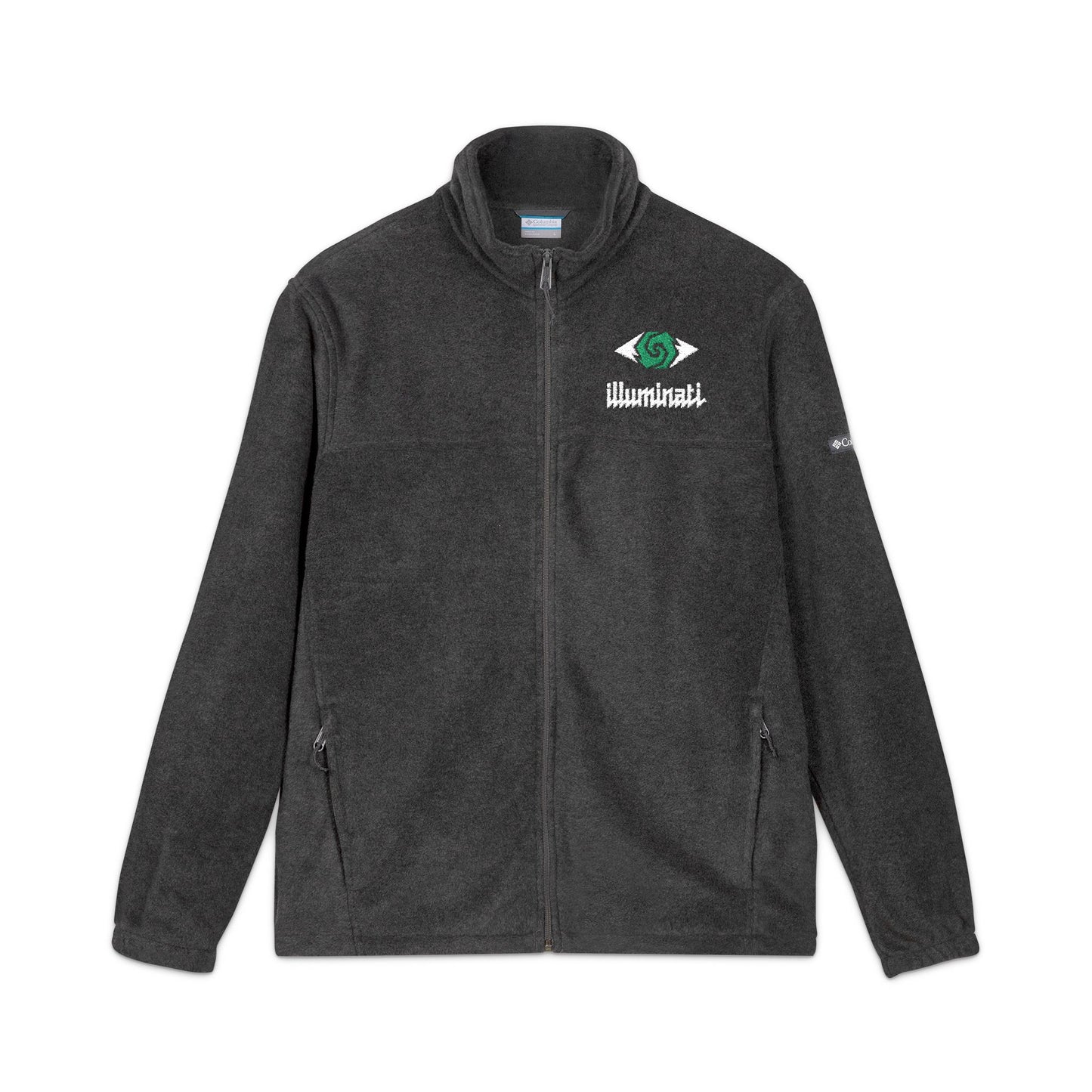 Cozy Embroidered Fleece Jacket | Perfect for Outdoor Adventures, Gifts, Travel, Winter, Columbia Style