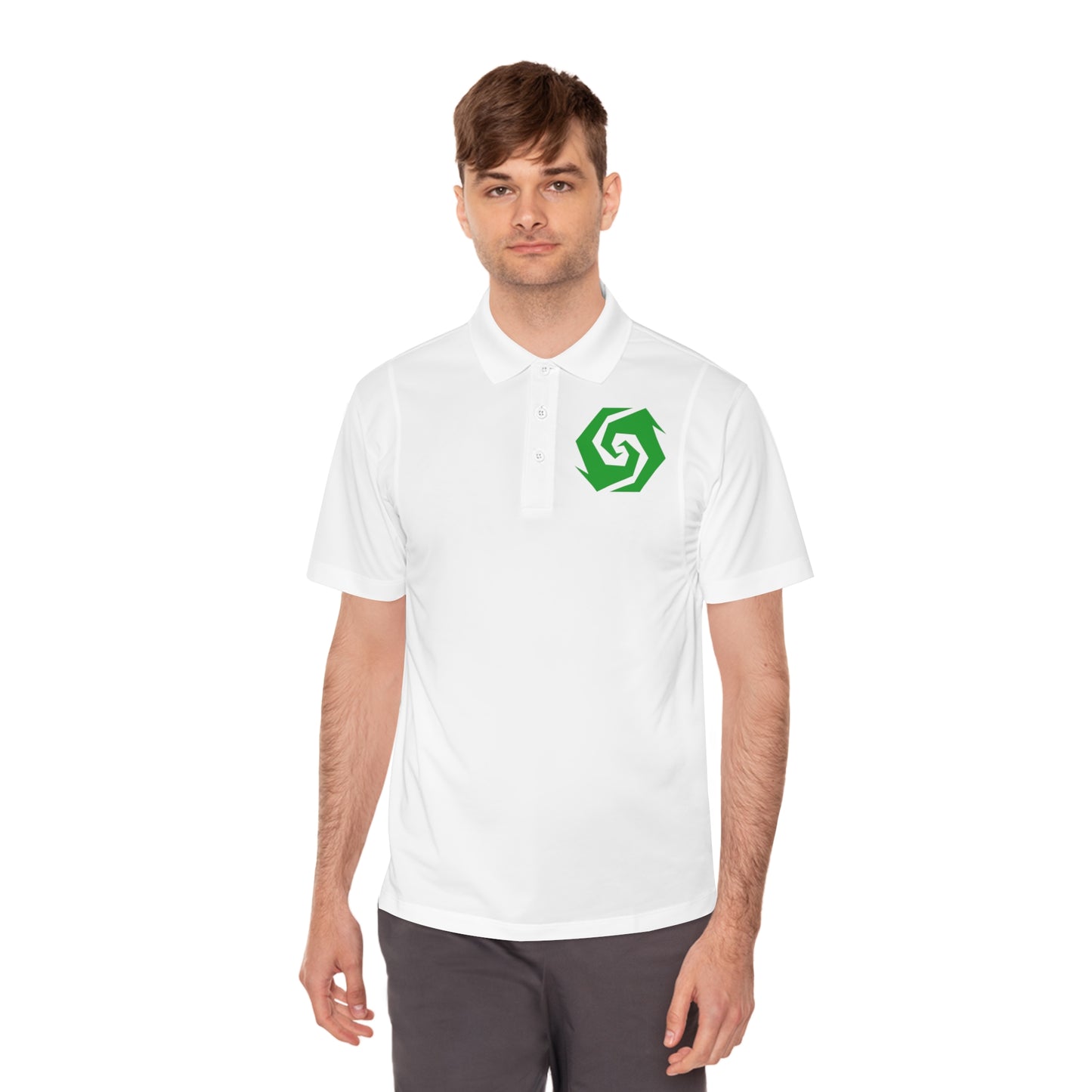 Illuminati - Emerald Butt Polo Shirt (Embroidery)