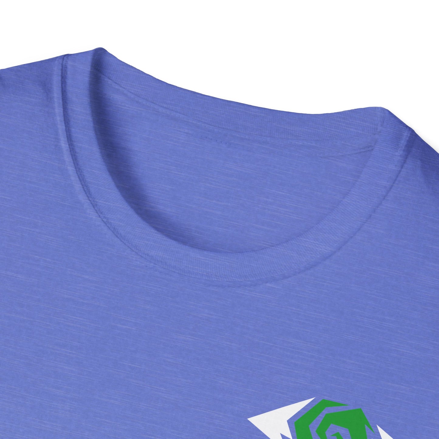 Illuminati - White/Emerald Eye Logo Tee