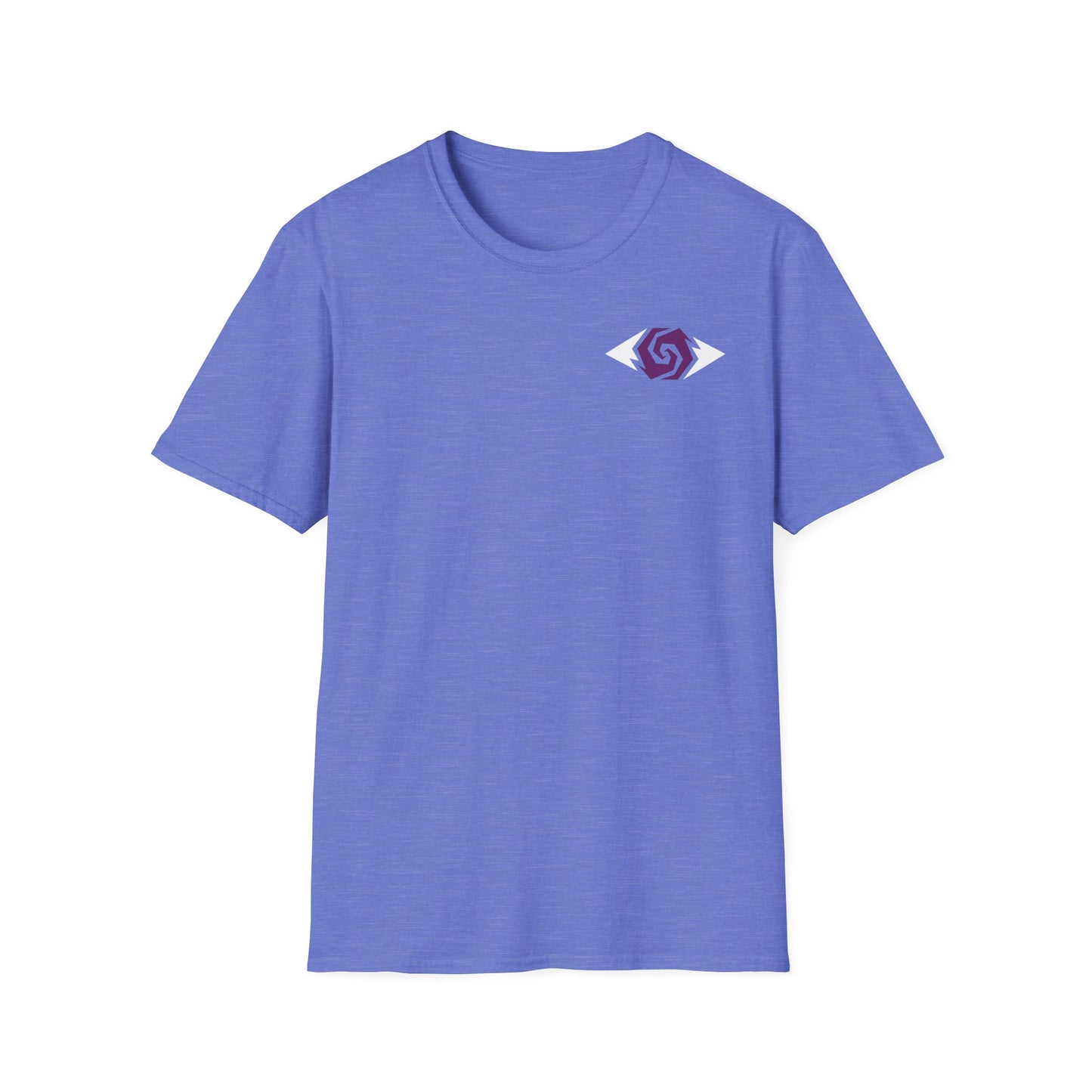 Illuminati - White/Amethyst Eye Logo Tee