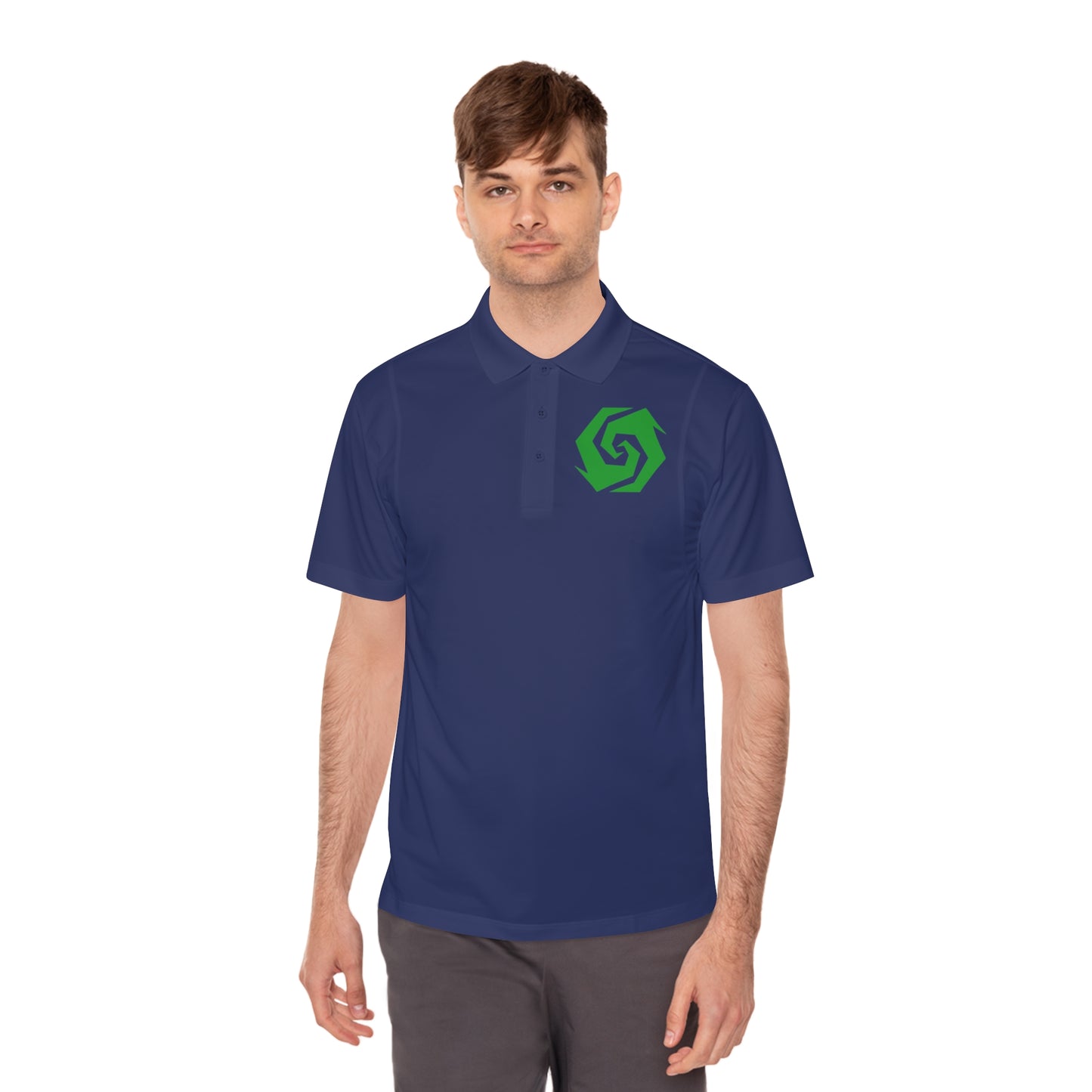 Illuminati - Emerald Butt Polo Shirt (Embroidery)