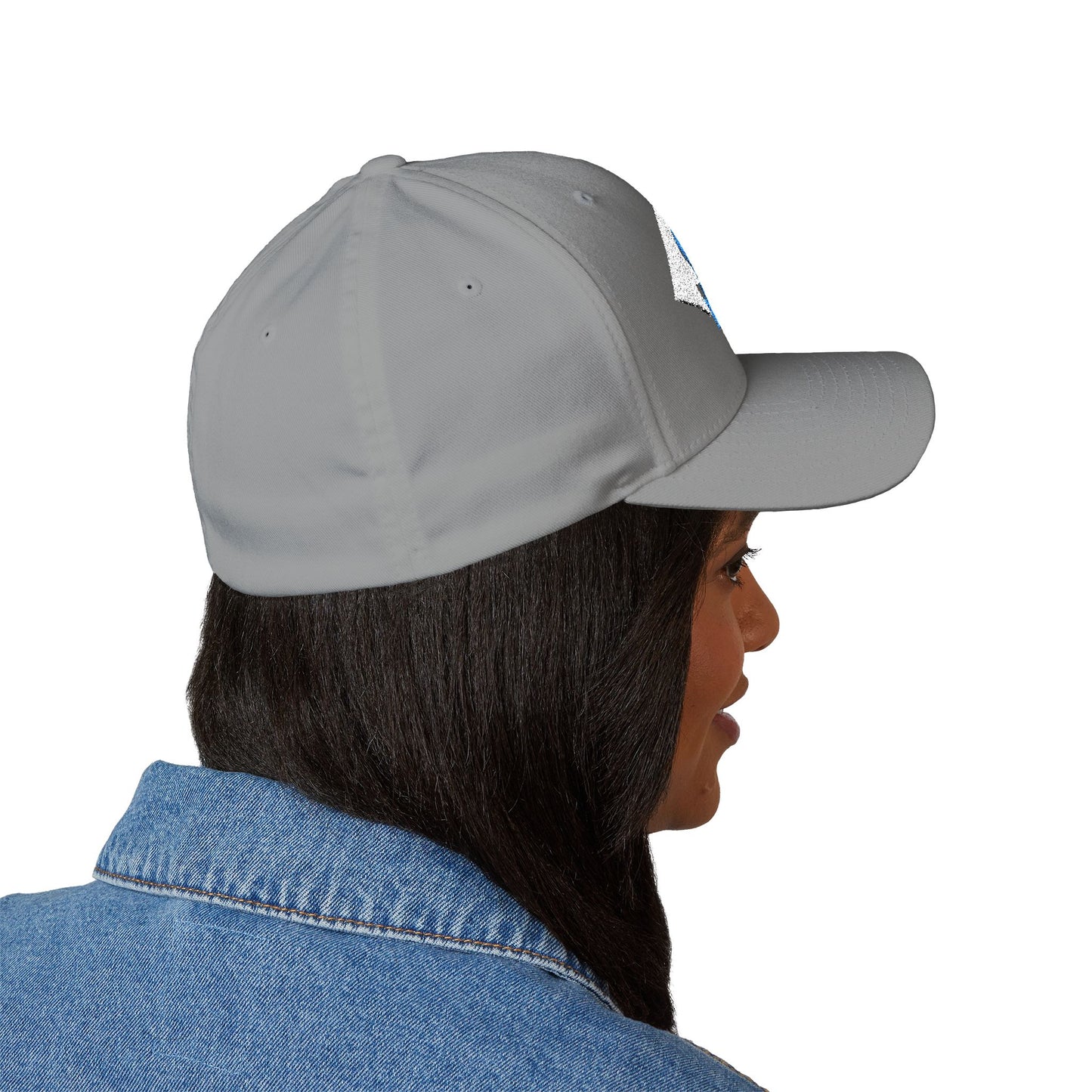 The Dandy Andy - White/Sapphire - Fitted