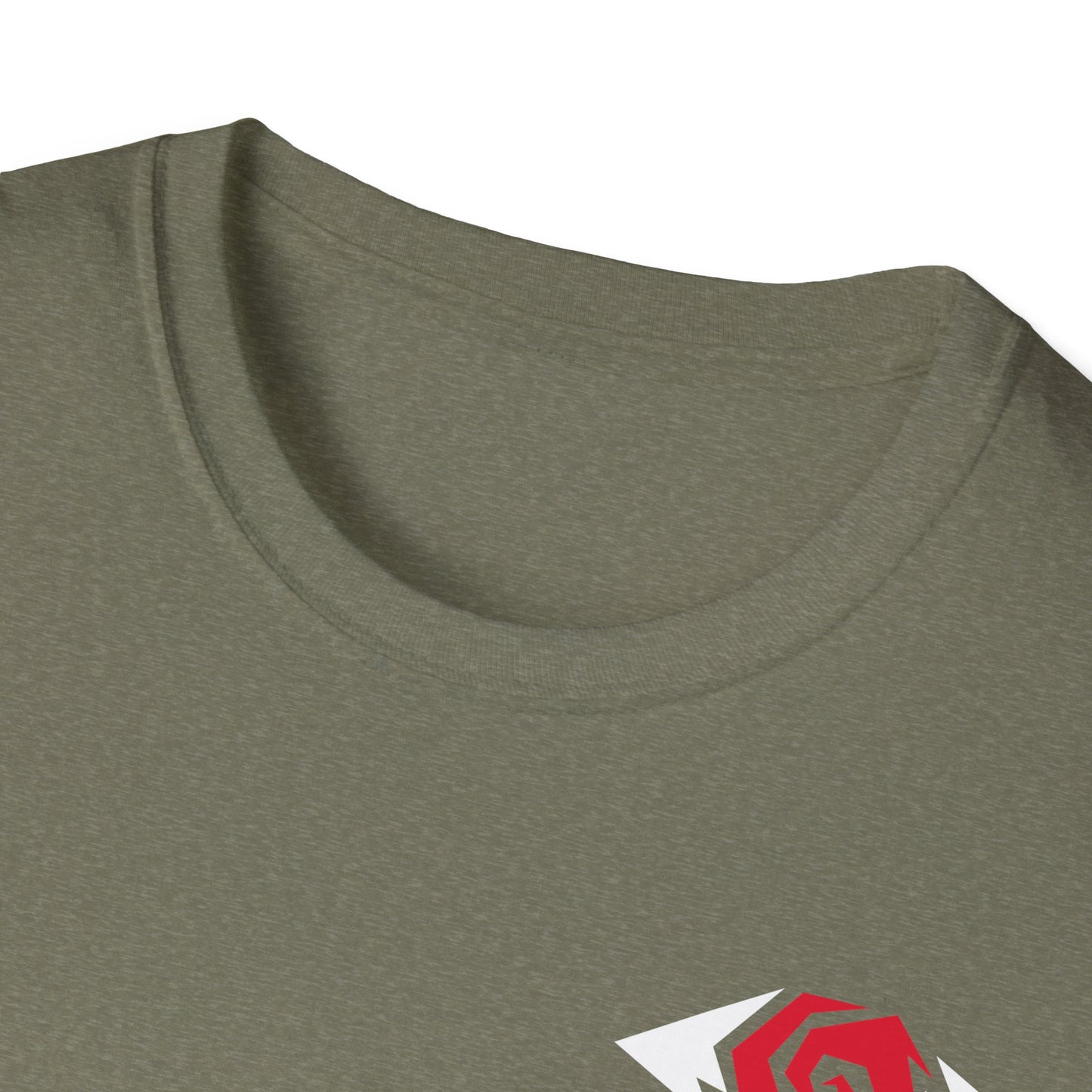Illuminati - White/Ruby Eye Logo Tee