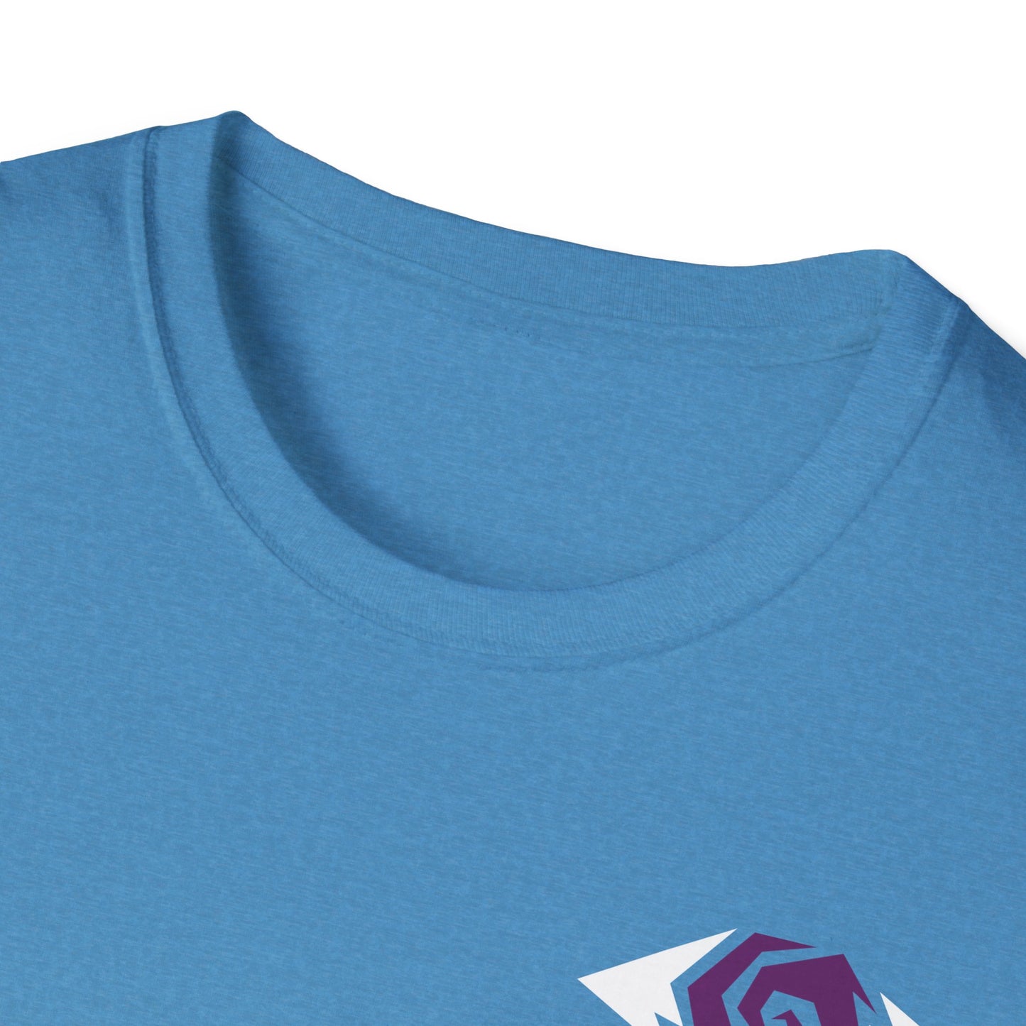 Illuminati - White/Amethyst Eye Logo Tee