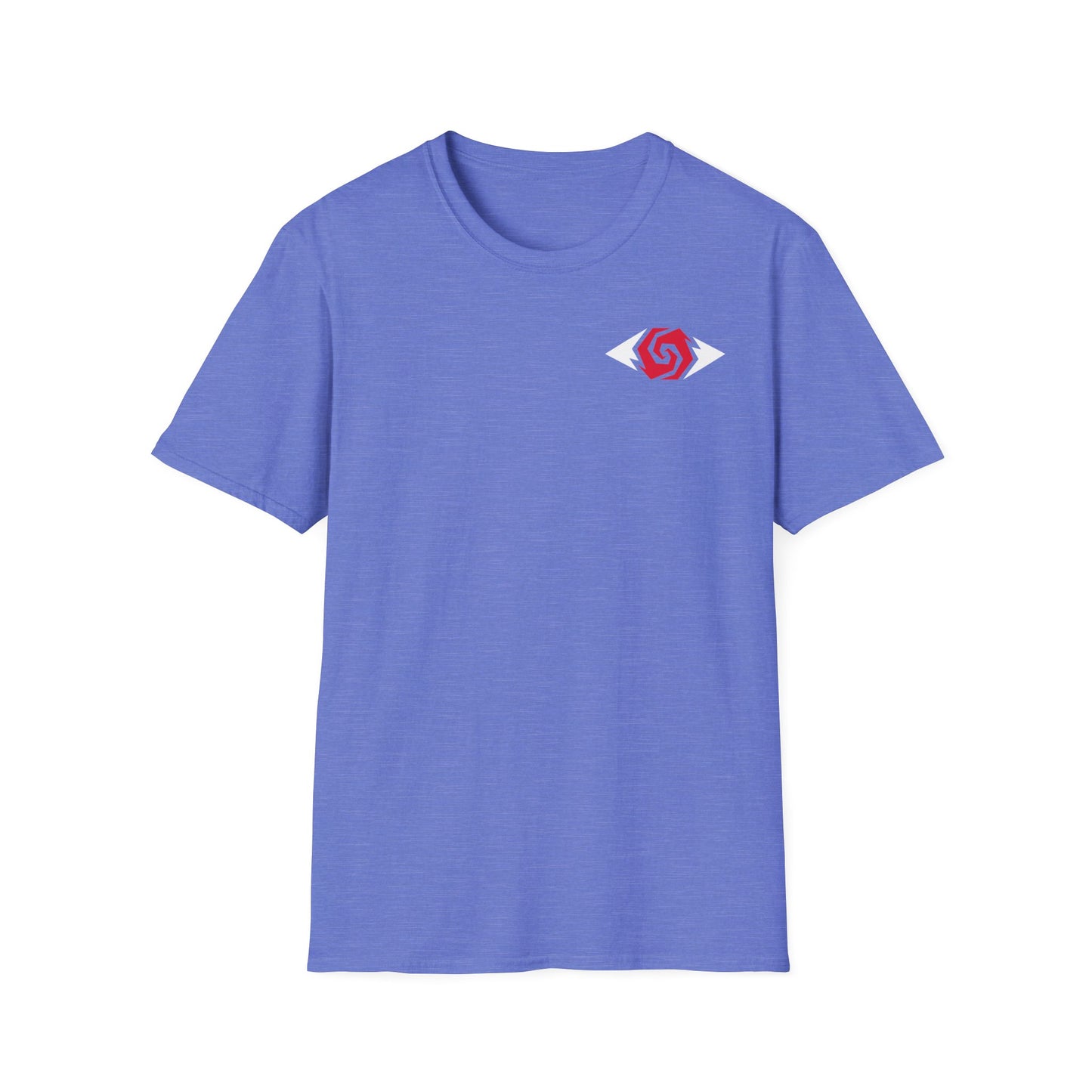 Illuminati - White/Ruby Eye Logo Tee