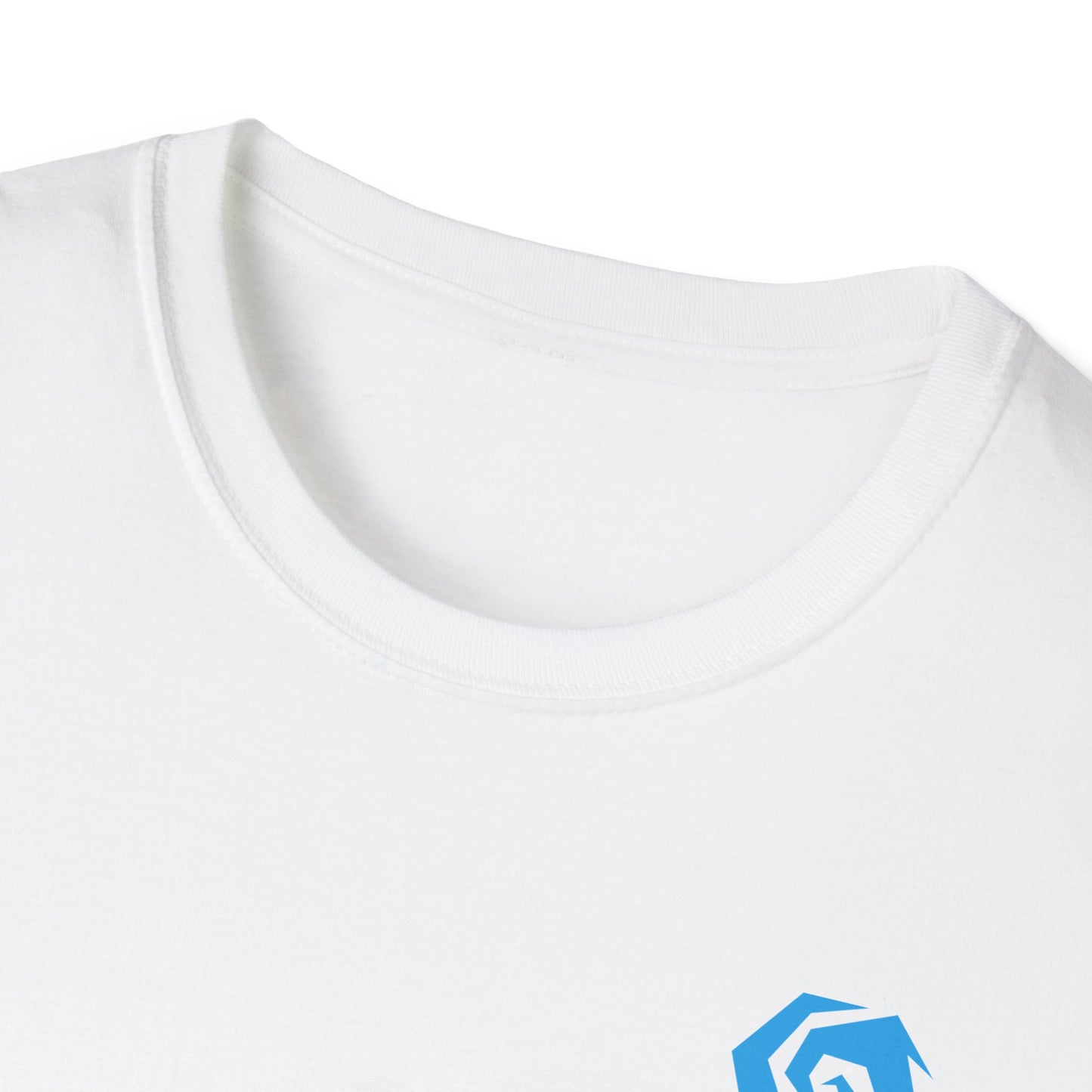 Illuminati - White/Sapphire Eye Logo Tee