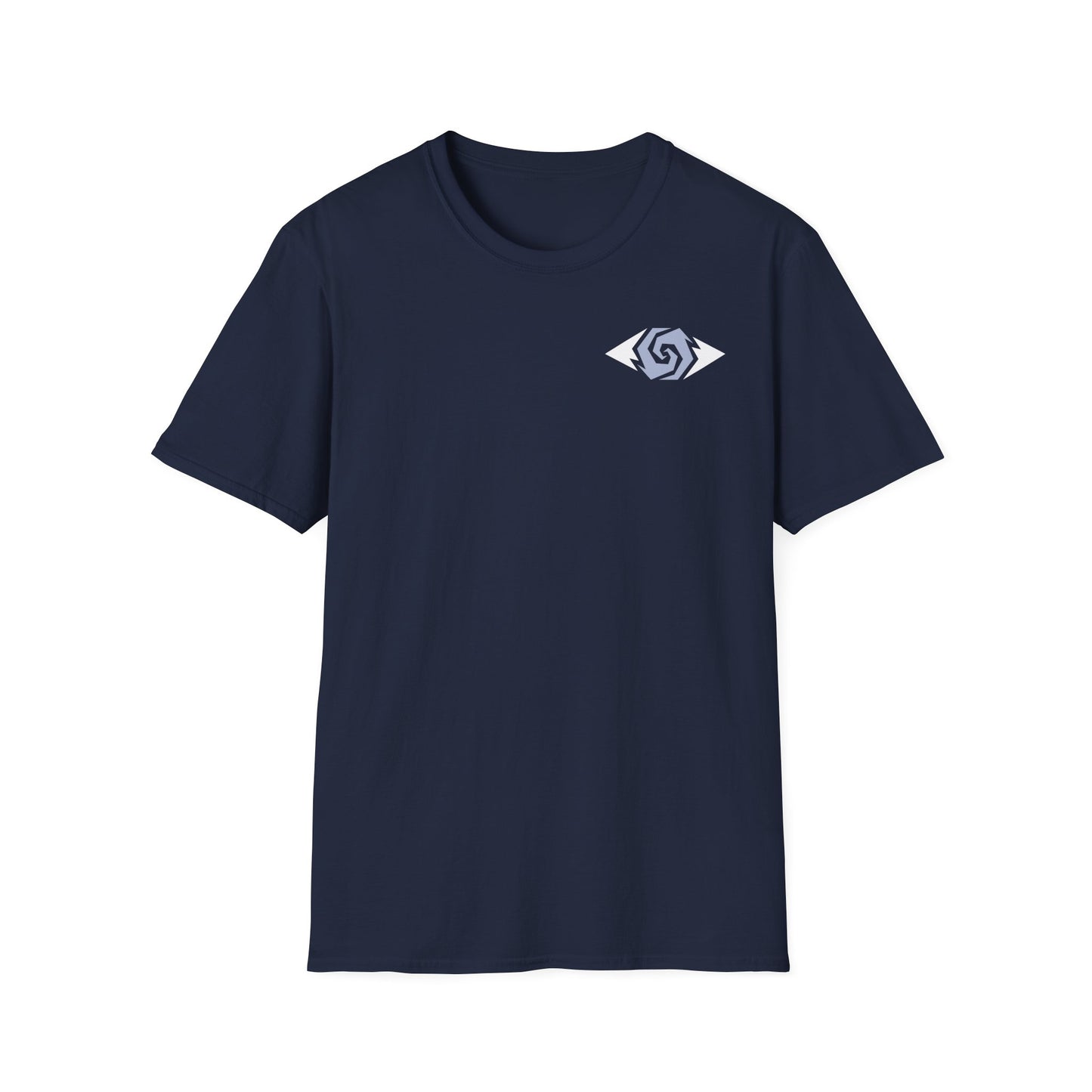 Illuminati - White/Steel Eye Logo Tee