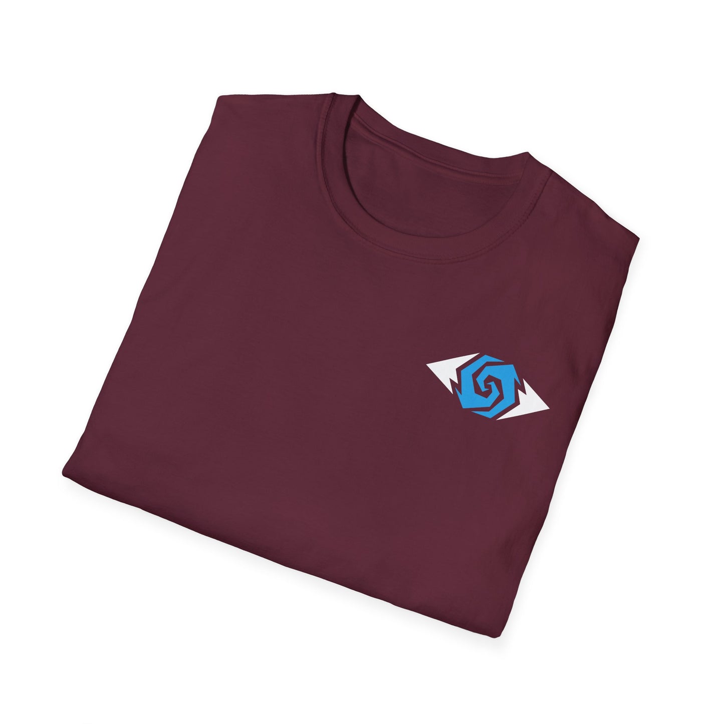 Illuminati - White/Sapphire Eye Logo Tee