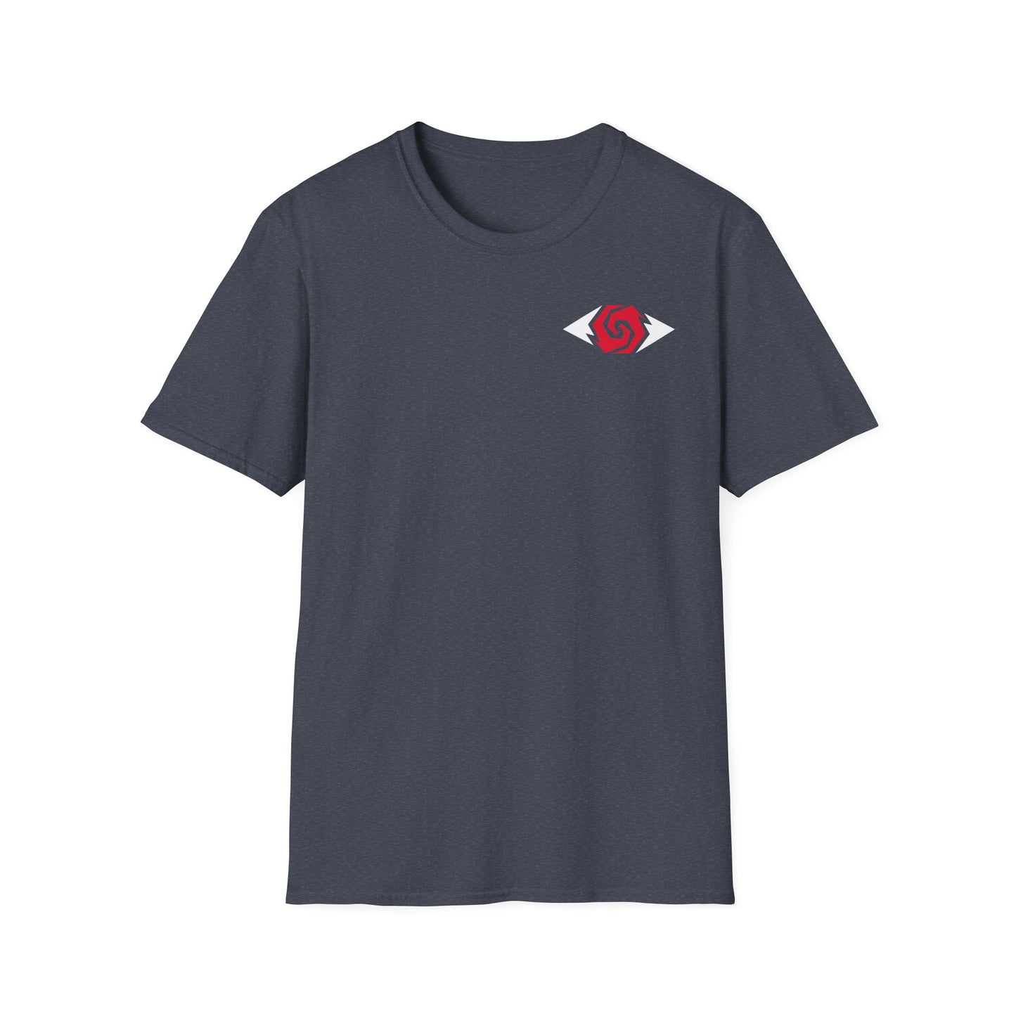 Illuminati - White/Ruby Eye Logo Tee