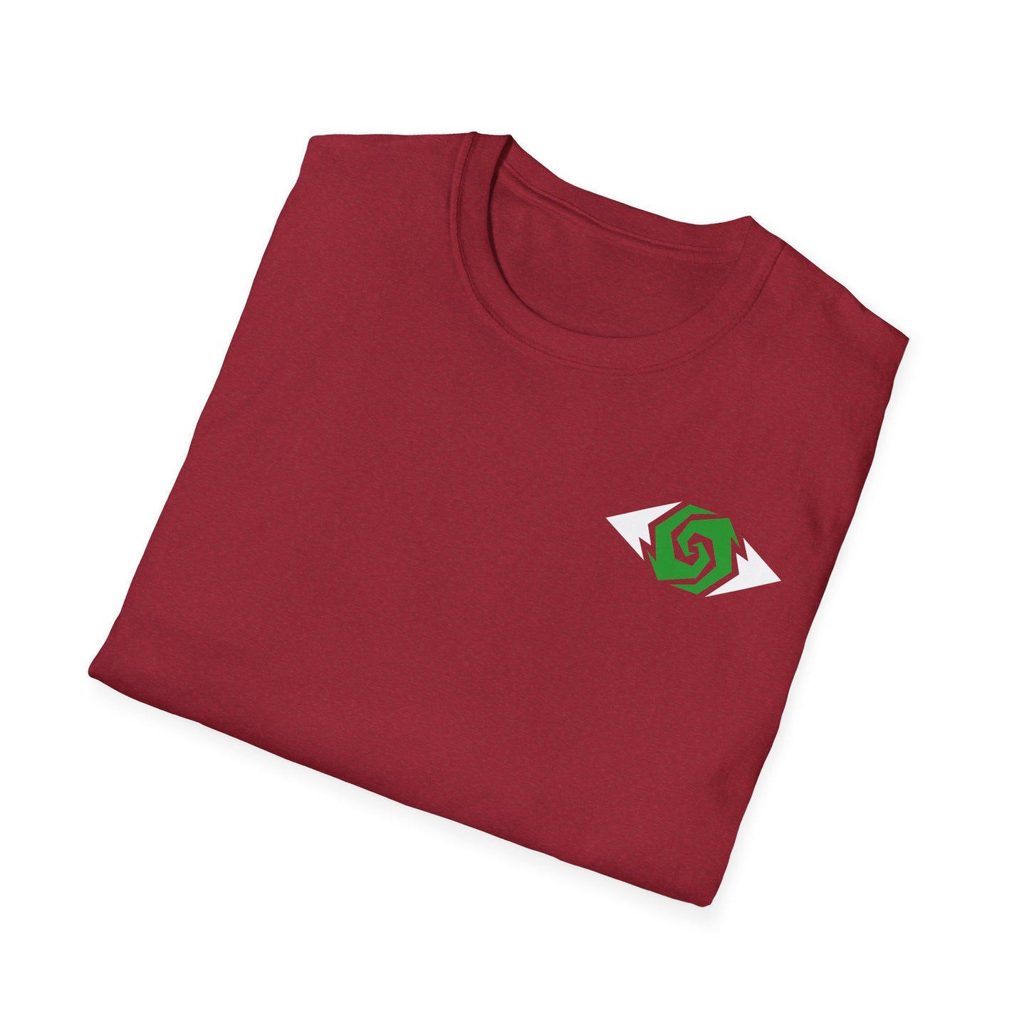 Illuminati - White/Emerald Eye Logo Tee