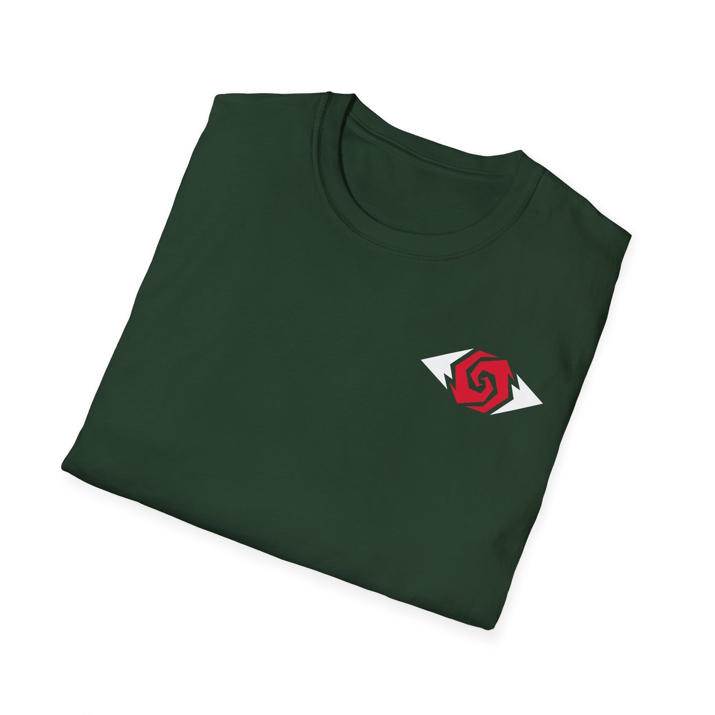 Illuminati - White/Ruby Eye Logo Tee