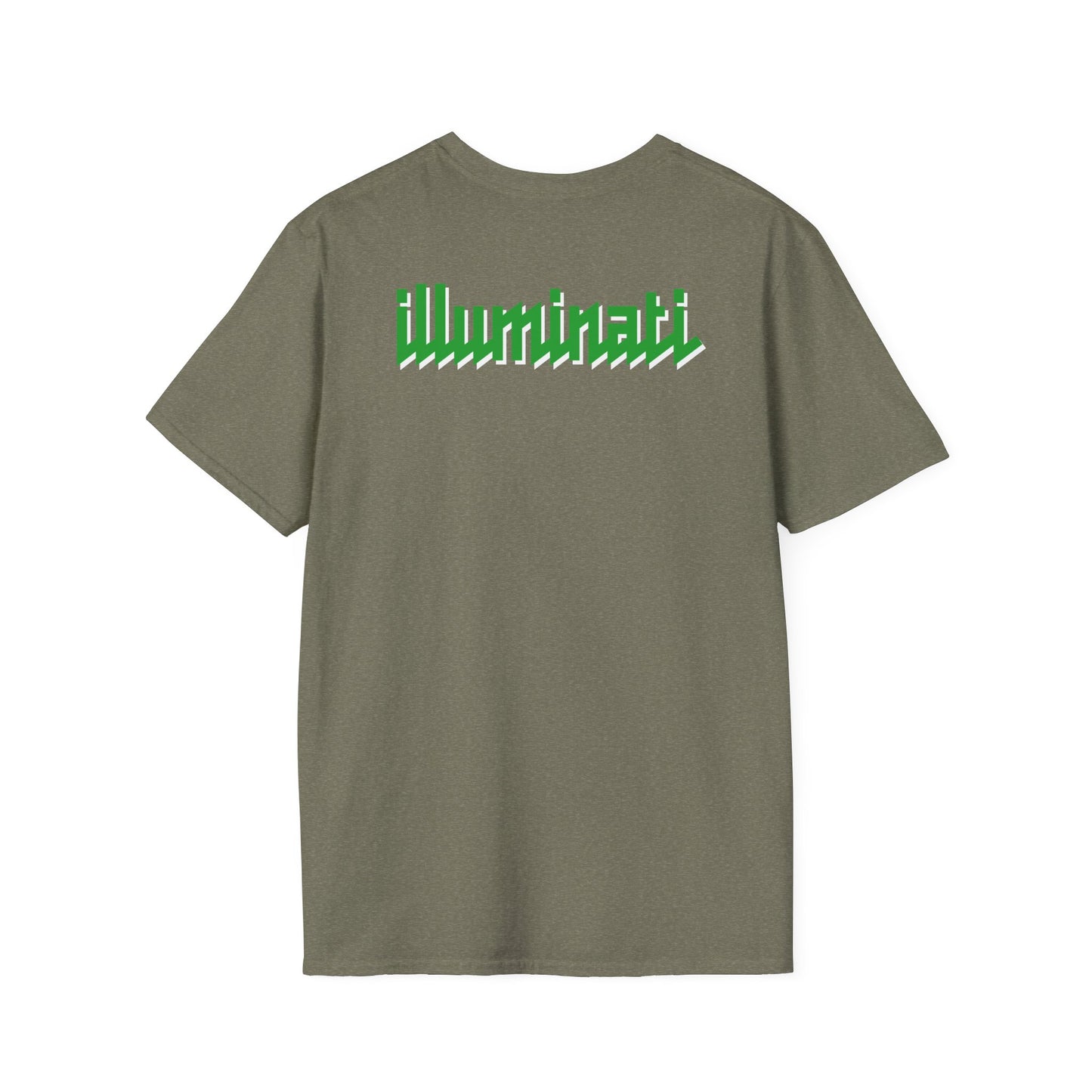 Illuminati - Emerald Eye Logo Tee