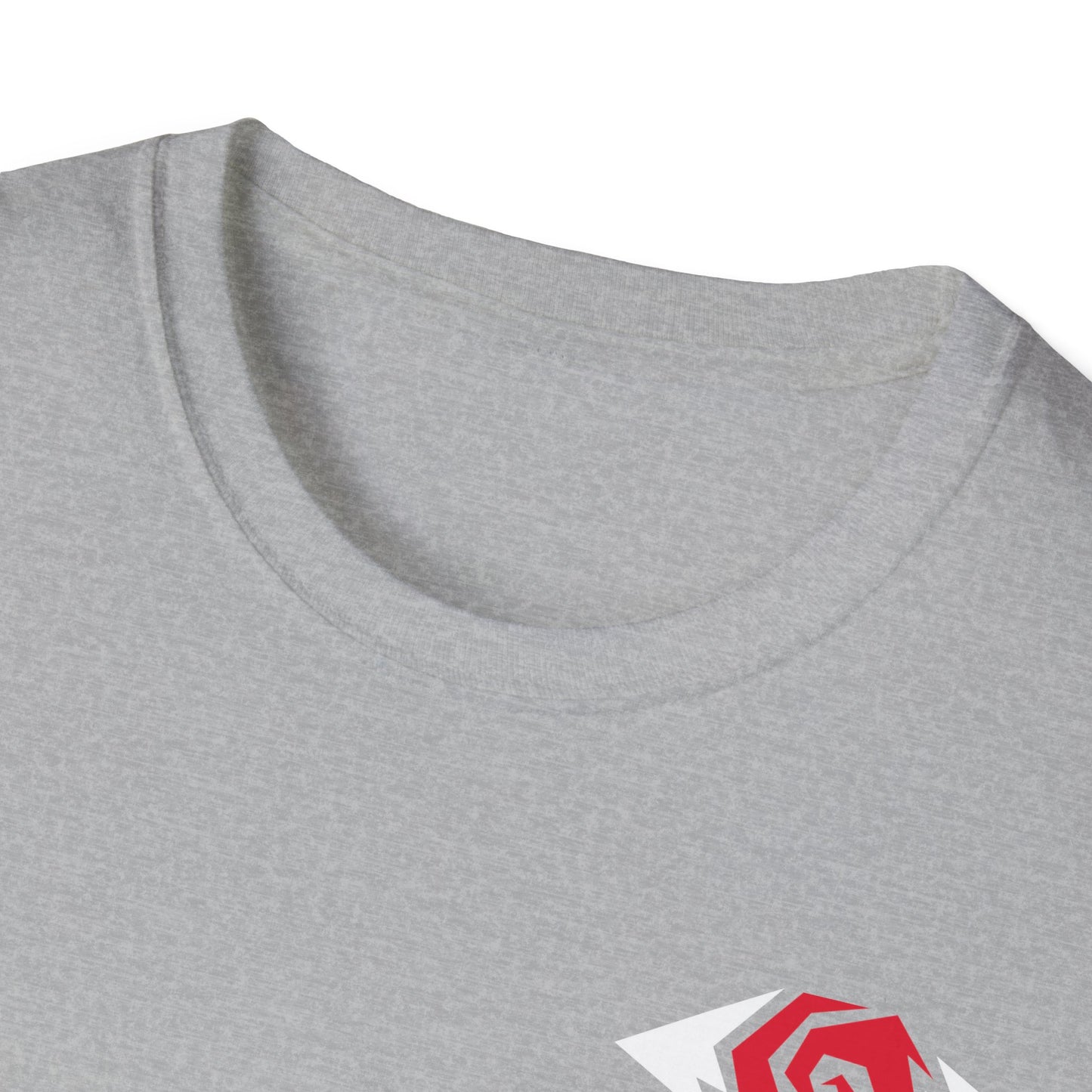 Illuminati - White/Ruby Eye Logo Tee