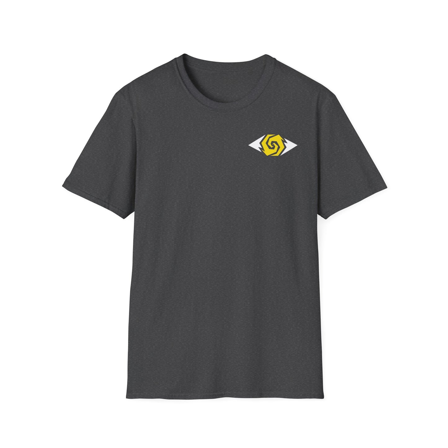 Illuminati - White/Amber Eye Logo Tee