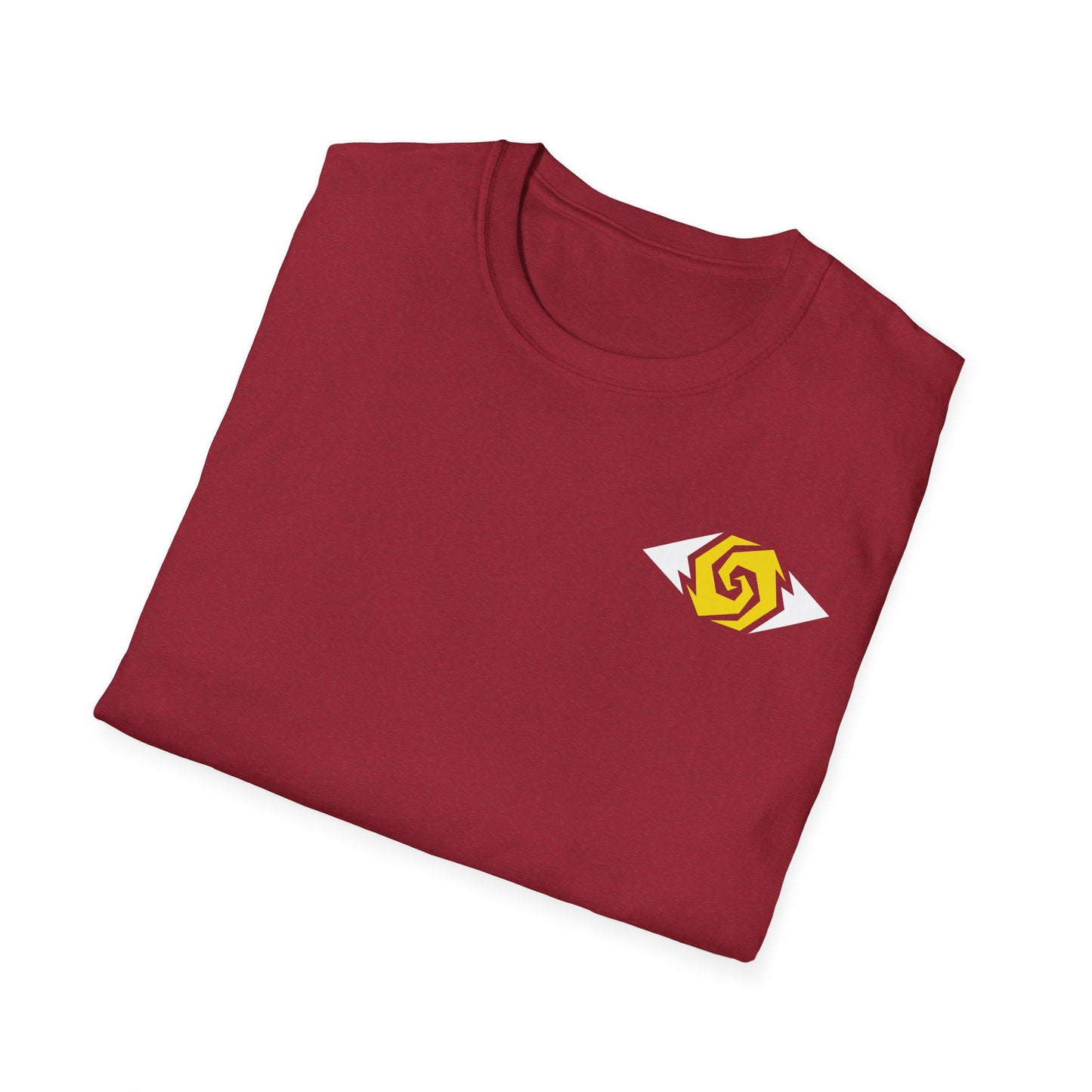 Illuminati - White/Amber Eye Logo Tee