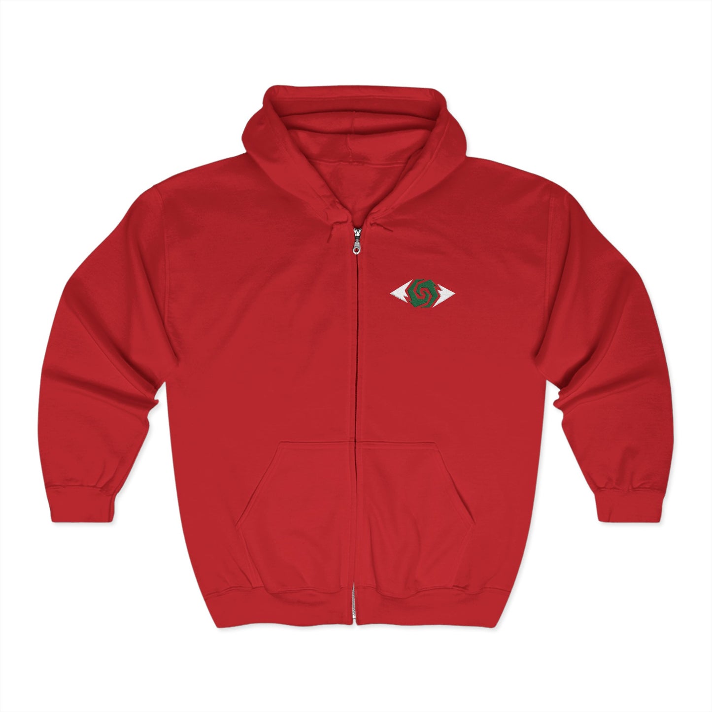 Illuminati - Eco-Friendly Unisex Full Zip Hoodie with Unique Logo