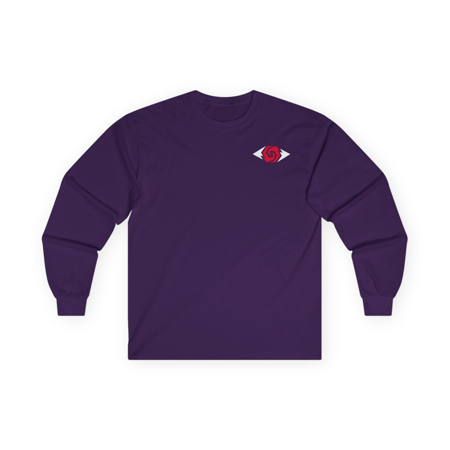 Illuminati – White/Ruby Eye Long Sleeve Tee