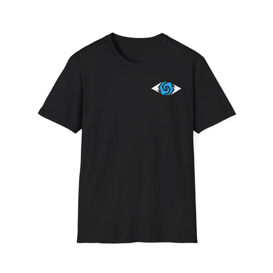 Illuminati - White/Sapphire Eye Logo Tee