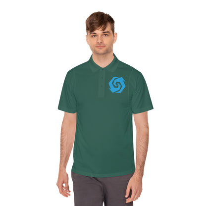 Illuminati -  Sapphire Butt Polo Shirt (Embroidery)