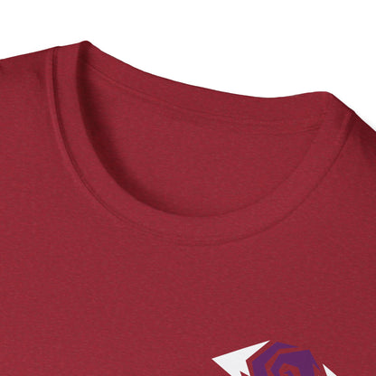 Illuminati - White/Amethyst Eye Logo Tee