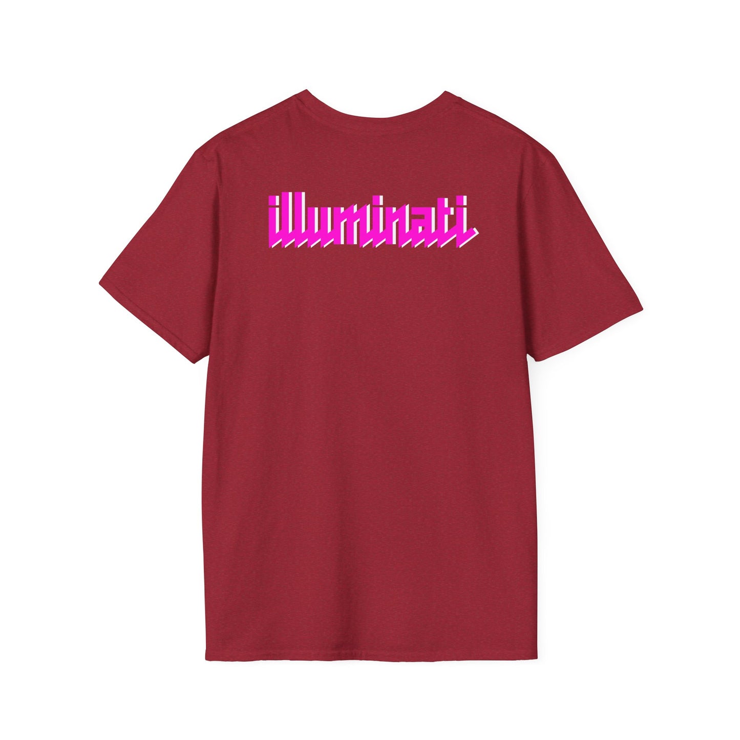 Illuminati - White/Labradorite Eye Logo Tee