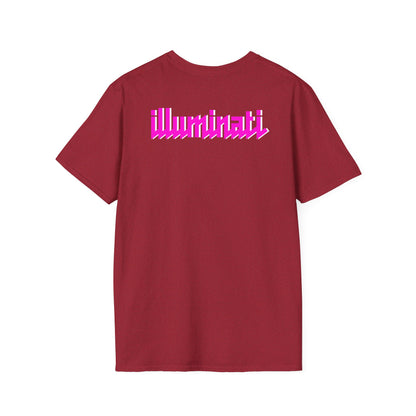 Illuminati - White/Labradorite Eye Logo Tee