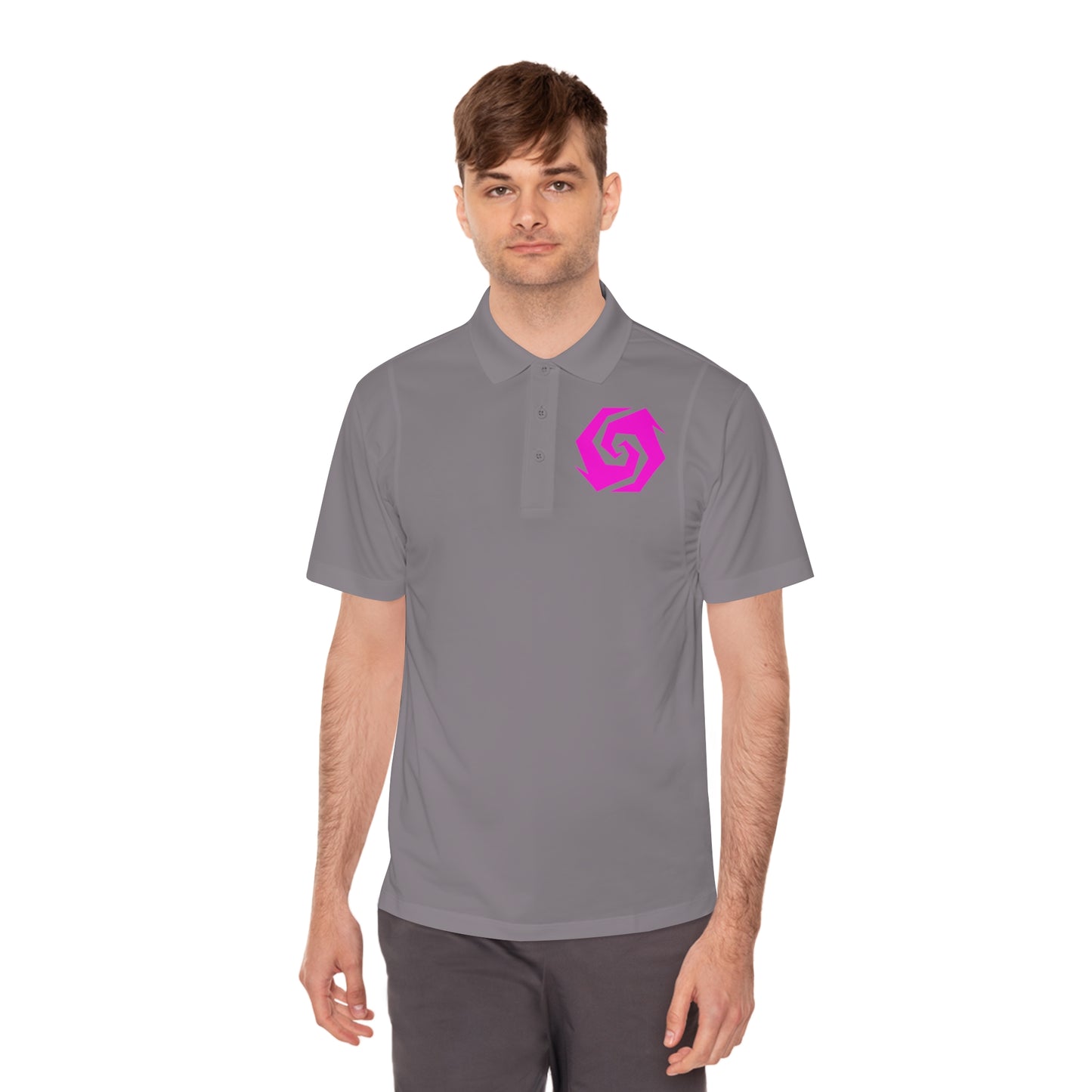 Illuminati -  Labradorite Butt Polo Shirt (Embroidery)