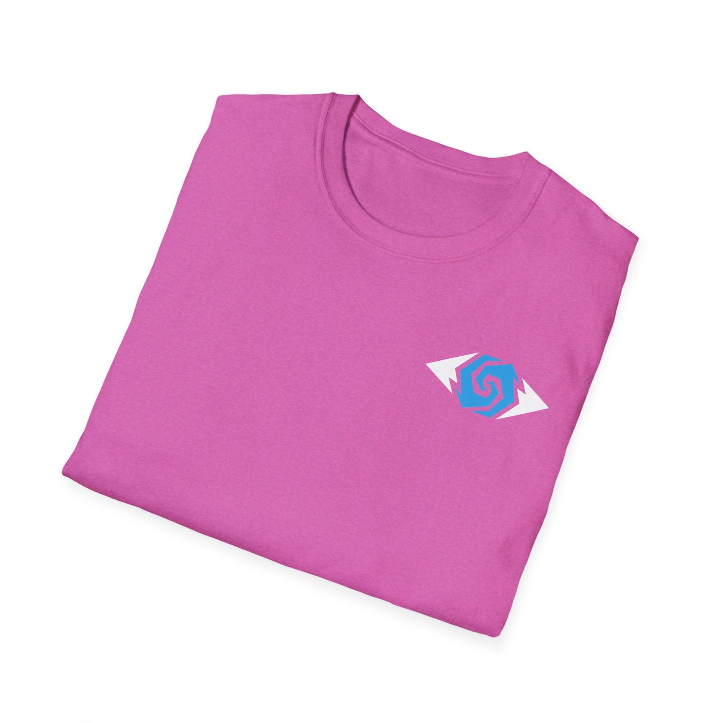 Illuminati - White/Sapphire Eye Logo Tee