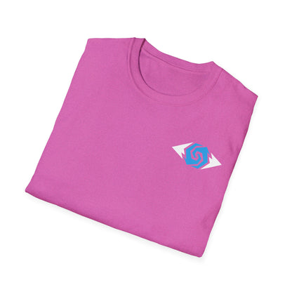 Illuminati - White/Sapphire Eye Logo Tee