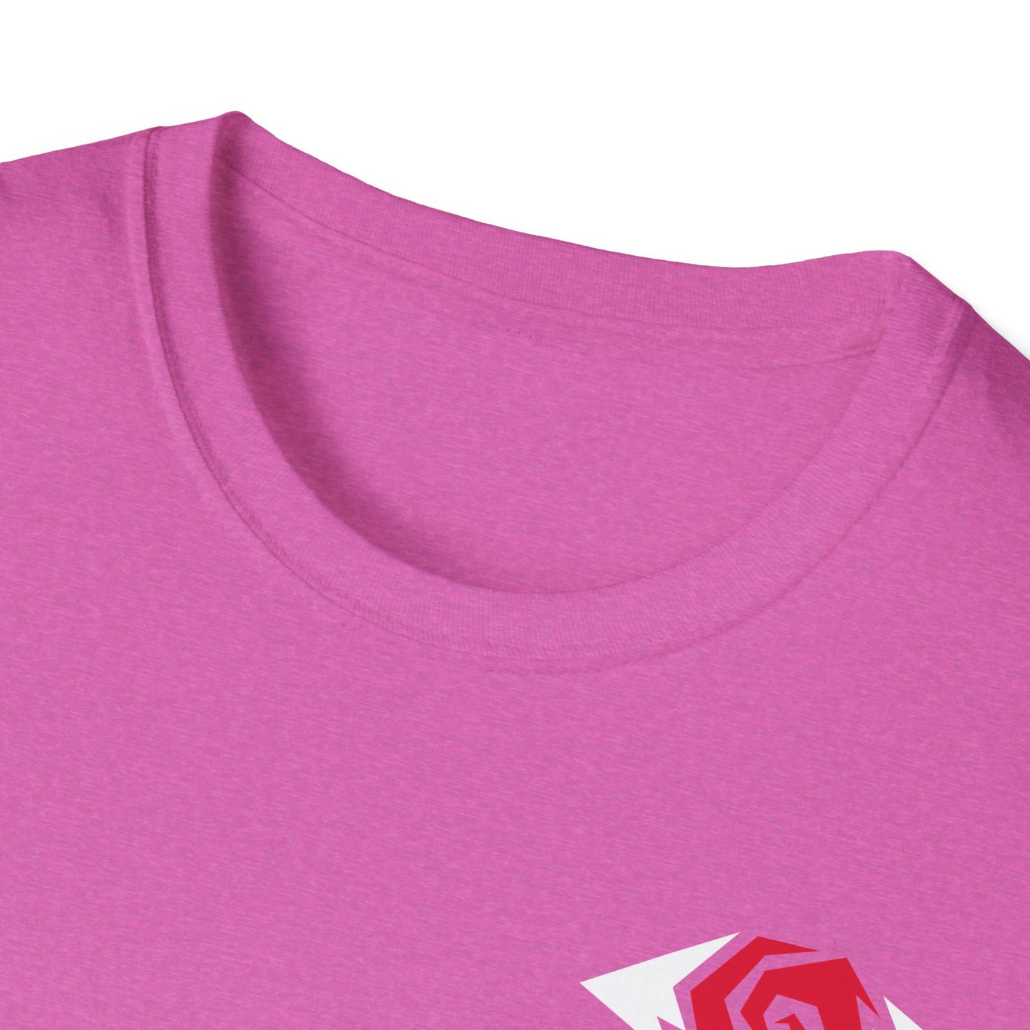 Illuminati - White/Ruby Eye Logo Tee