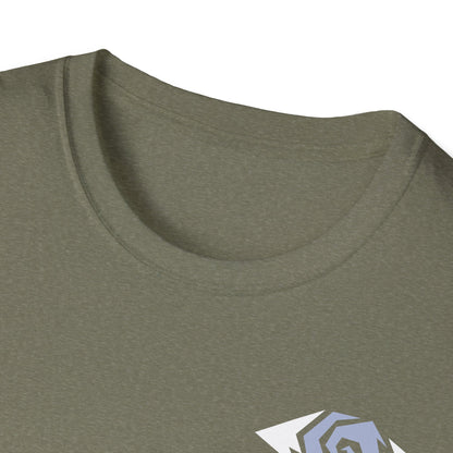 Illuminati - White/Steel Eye Logo Tee