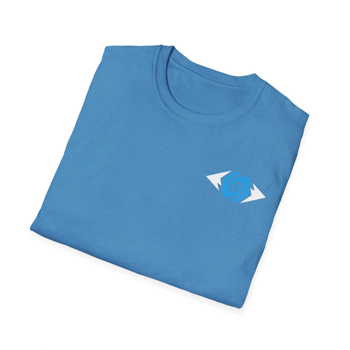 Illuminati - White/Sapphire Eye Logo Tee
