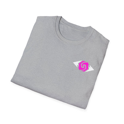 Illuminati - White/Labradorite Eye Logo Tee
