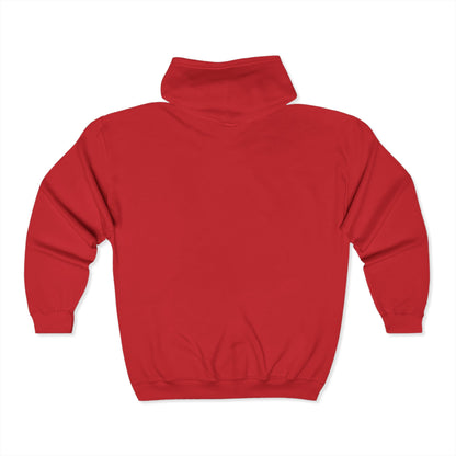 Illuminati - Eco-Friendly Unisex Full Zip Hoodie with Unique Logo