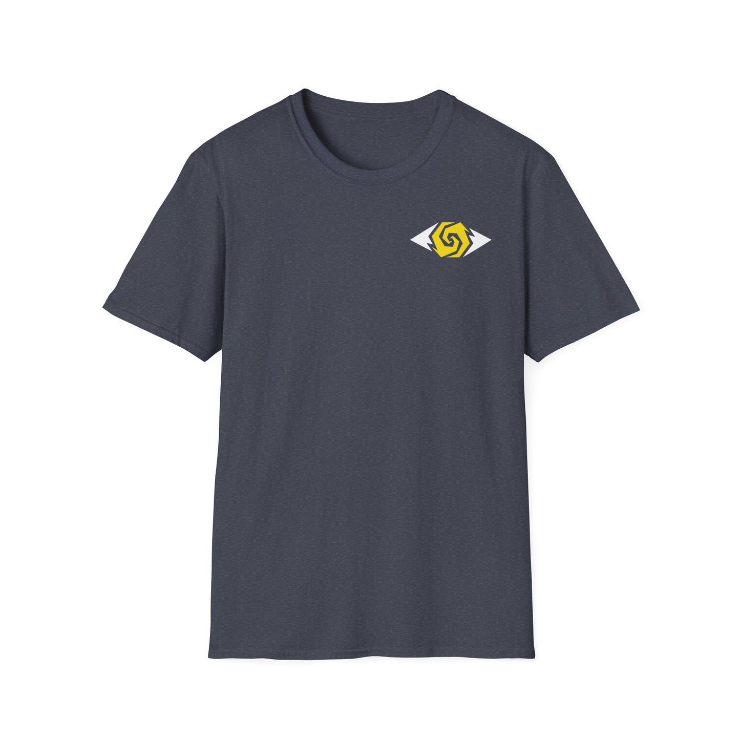 Illuminati - White/Amber Eye Logo Tee