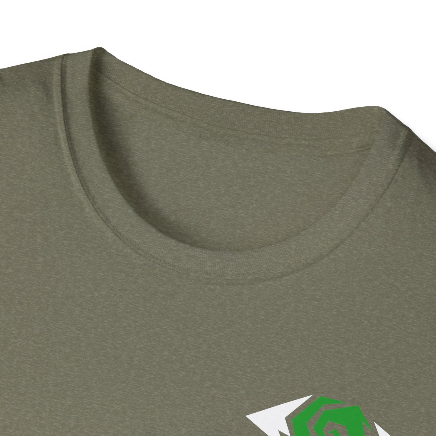 Illuminati - White/Emerald Eye Logo Tee