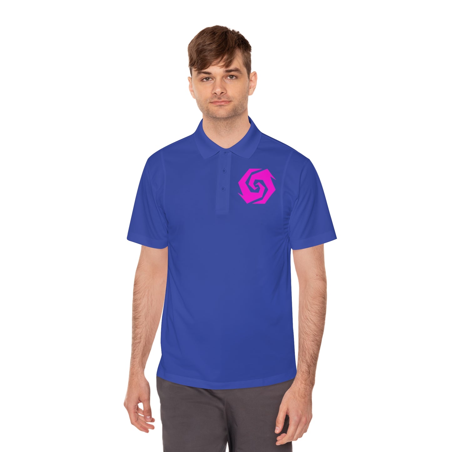 Illuminati -  Labradorite Butt Polo Shirt (Embroidery)