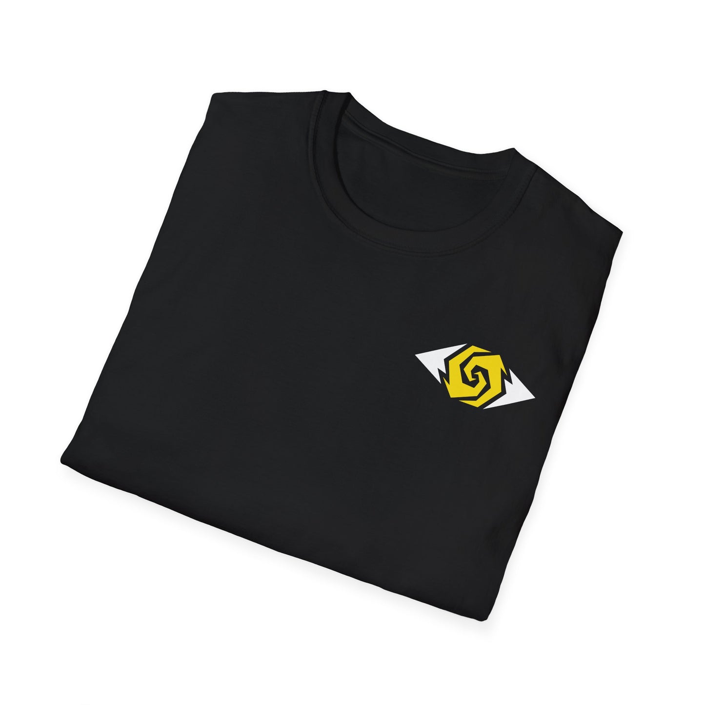 Illuminati - White/Amber Eye Logo Tee