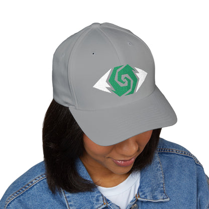 The Dandy Andy - White/Emerald - Fitted
