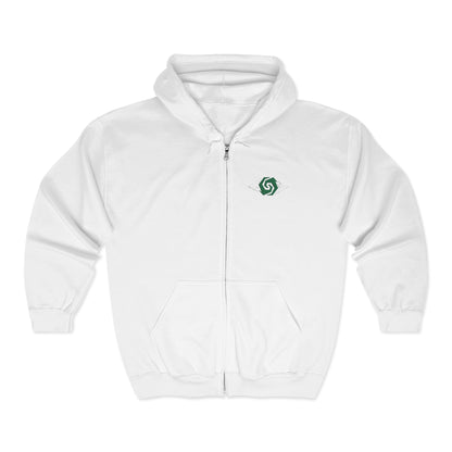 Illuminati - Eco-Friendly Unisex Full Zip Hoodie with Unique Logo