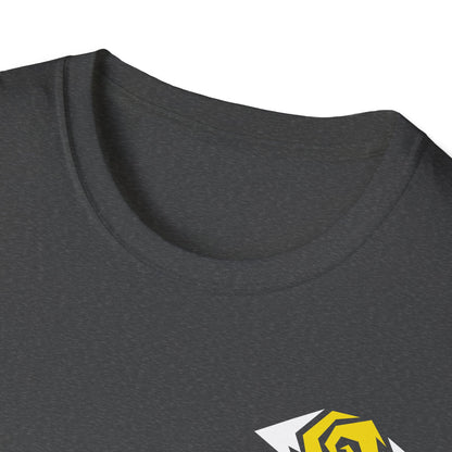Illuminati - White/Amber Eye Logo Tee