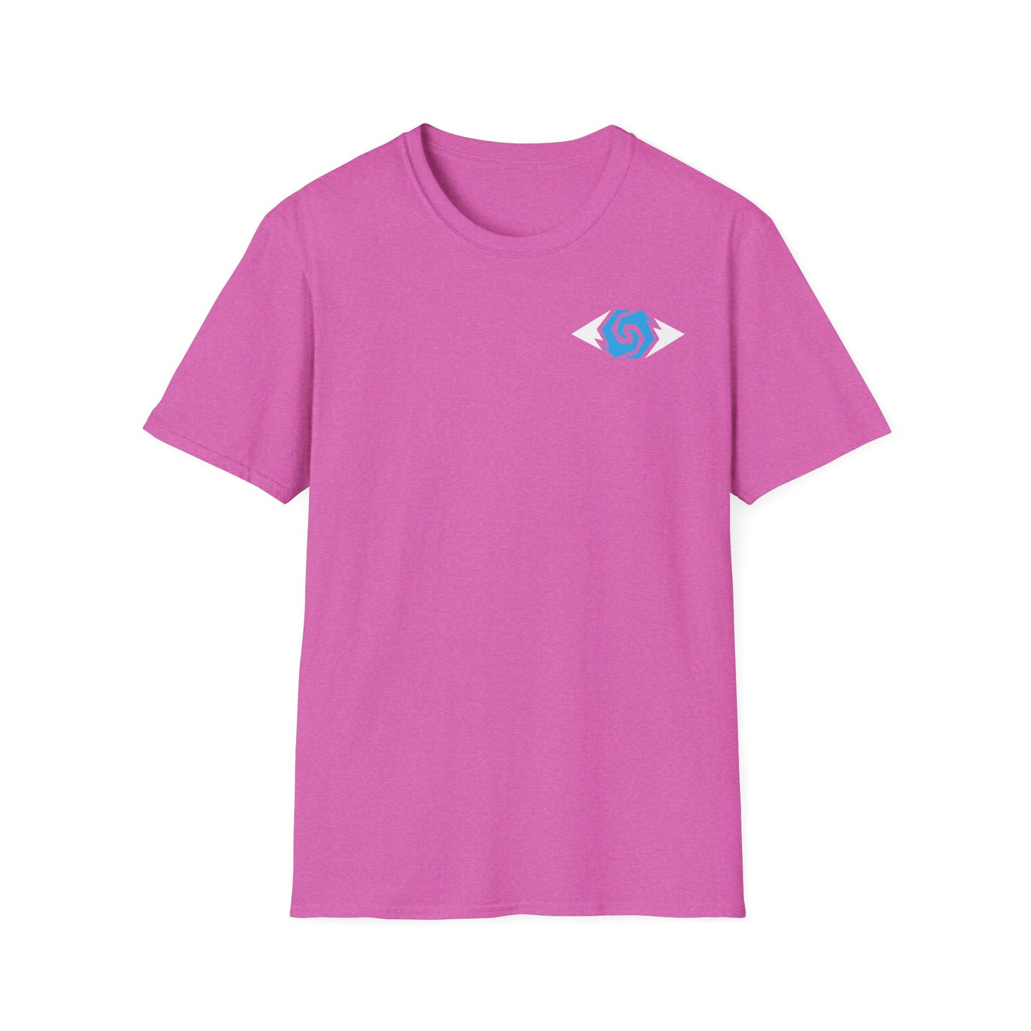 Illuminati - White/Sapphire Eye Logo Tee